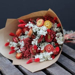 Emery Misty Bouquet de fleurs séchées