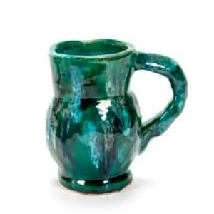 Vase à eau en céramique verte de Serax
