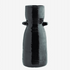 vase en grès noir